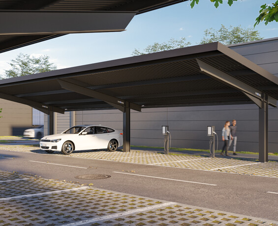 Solární carport Carporio L Solární carport Carporio L