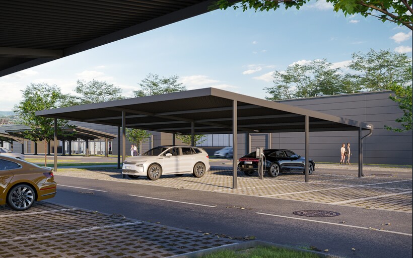 Solární carport U